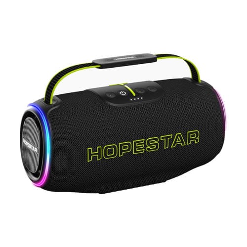 Altavoz Bluetooth portátil HOPESTAR H88 de 70 W para exteriores, resistente al agua, compatible con TF/AUX/USB/TWS (negro)