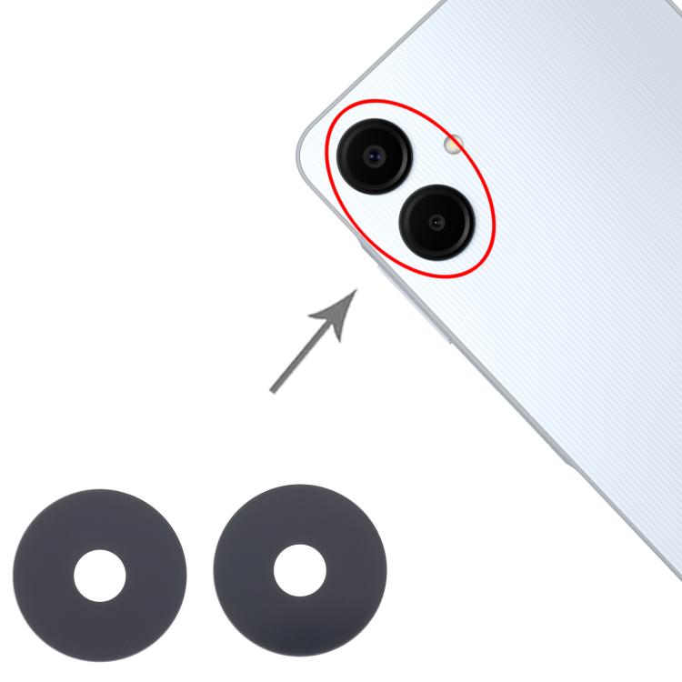 Set di lenti per fotocamera posteriore Samsung Galaxy A06 SM-A065F (10 pezzi)