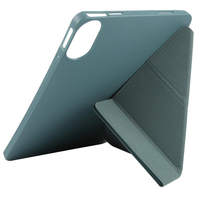 Funda de silicona deformable para Xiaomi Redmi Pad 2 (verde oscuro)