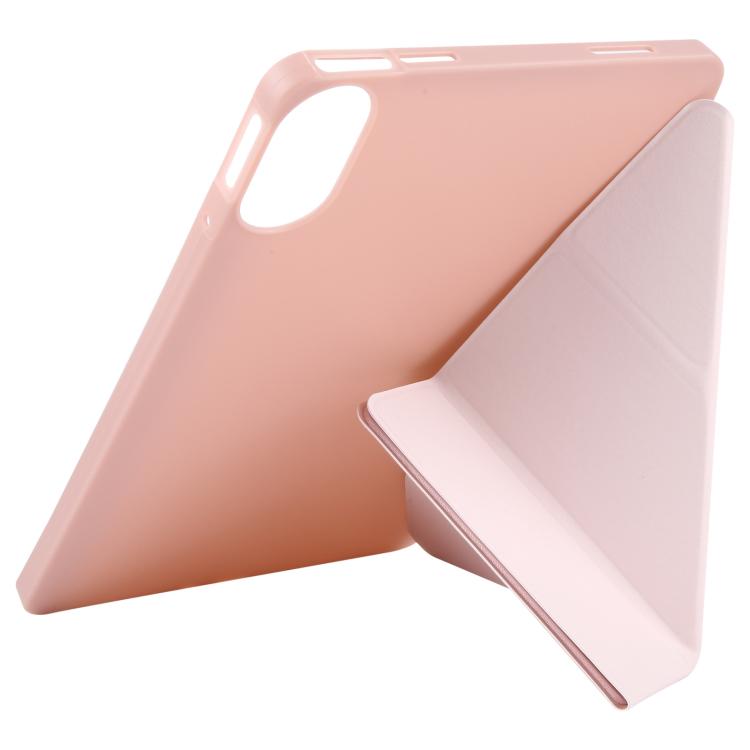 Funda de silicona deformable para Xiaomi Redmi Pad 2 (oro rosa)