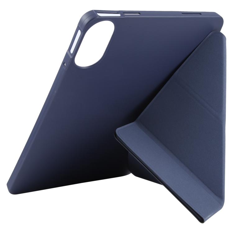 Funda de silicona deformable para Xiaomi Redmi Pad 2 (azul oscuro)