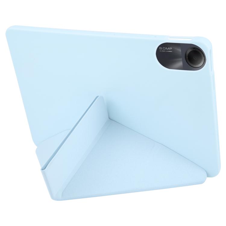 Funda de silicona deformable para Xiaomi Redmi Pad 2 (azul cielo)