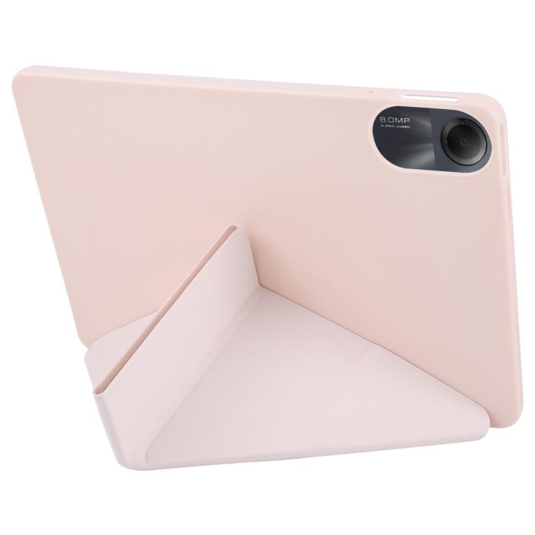 Funda de silicona deformable para Xiaomi Redmi Pad 2 (rosa)