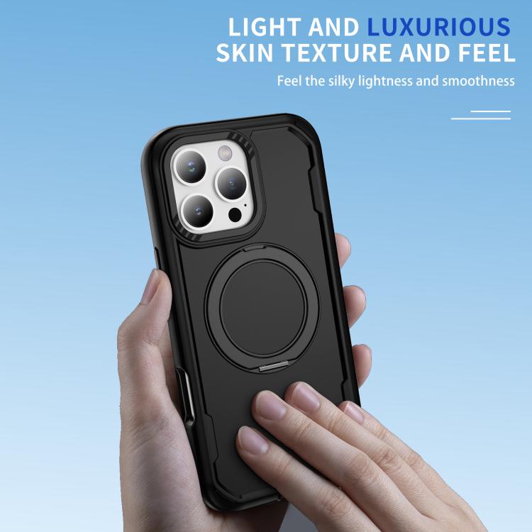 Funda protectora MagSafe para iPhone 16 Pro Max (negra)
