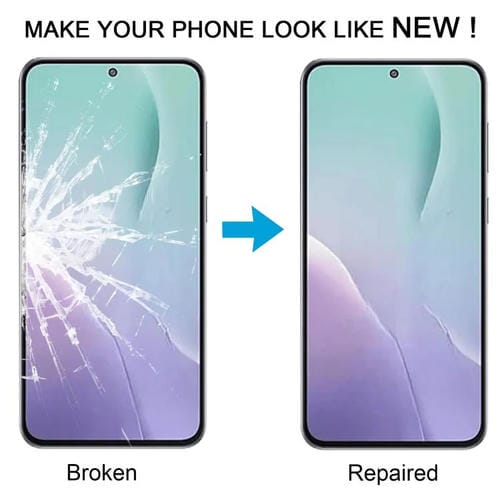 Verre extérieur pour Samsung Galaxy M56 SM-M566B Écran frontal avec adhésif OCA (10 unités)