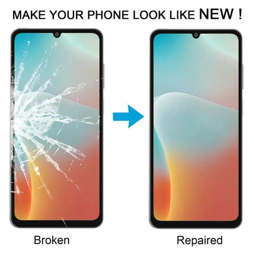 Glaslinsen für Samsung Galaxy M06 SM-M066B mit OCA-Klebstoff (10 Stück)