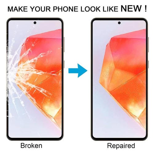 Glasaußenlinsen Samsung Galaxy C55 SM-C556B mit OCA-Klebstoff (10 Stück)