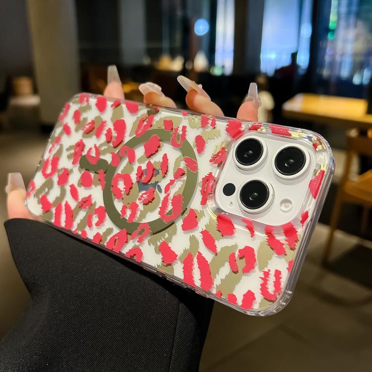 Funda MagSafe con laminado de doble cara IMD para iPhone 16e (rosa)