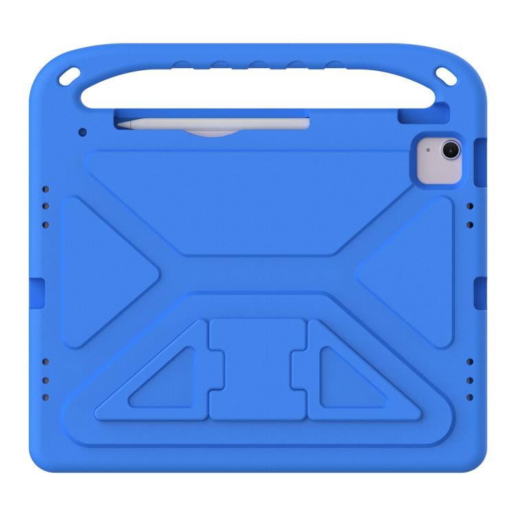 Funda de EVA a prueba de golpes con asa y soporte para iPad Air 13 (2024/2025) (azul)