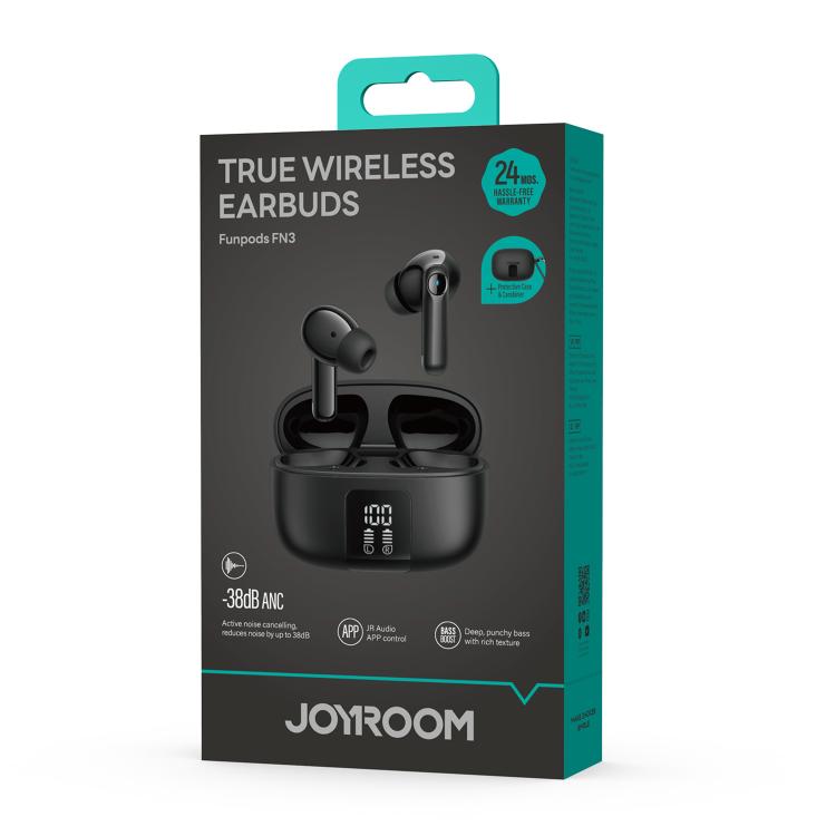 Auriculares inalámbricos Bluetooth JOYROOM JR-FN3 Funpods Series (negros)