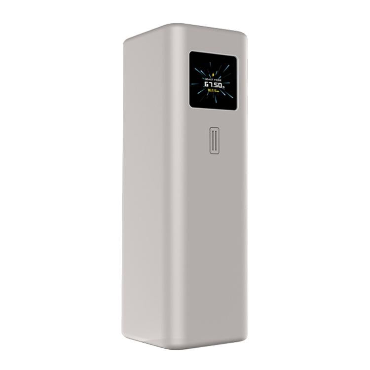Funda protectora de silicona para batería externa CUKTECH 15 Ultra de 25000 mAh y 210 W (gris)