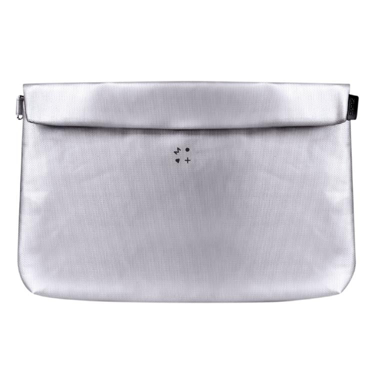 Bolsa de almacenamiento ignífuga MOMAX SR56E para aviones de pasajeros de 1 mundo, tamaño: 255 x 365 x 85 mm (gris)