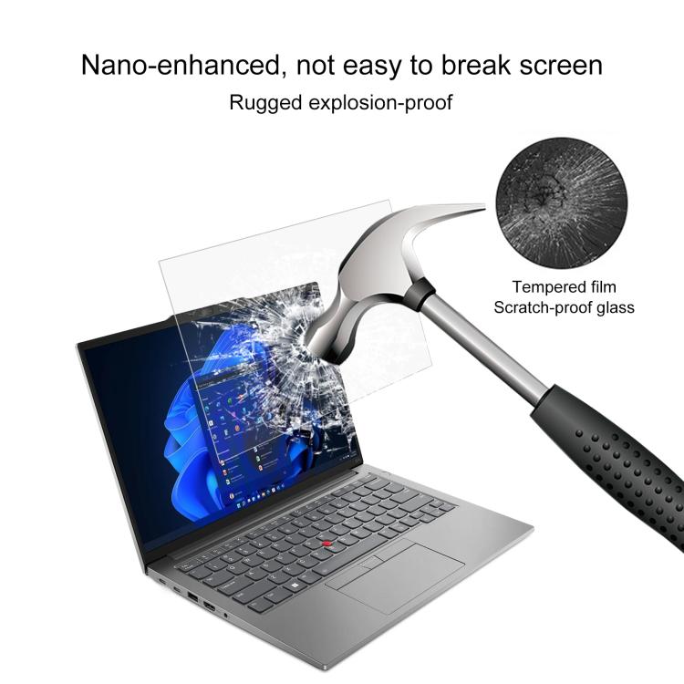Película protectora vidrio templado ThinkPad E14 Gen 5 pantalla portátil (2023)