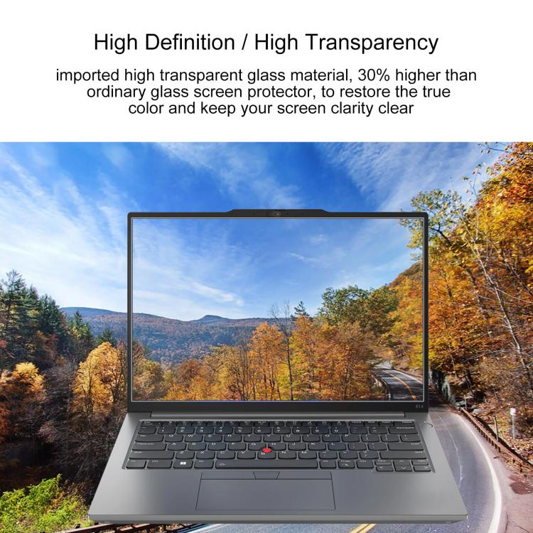 Película protectora vidrio templado ThinkPad E14 Gen 5 pantalla portátil (2023)
