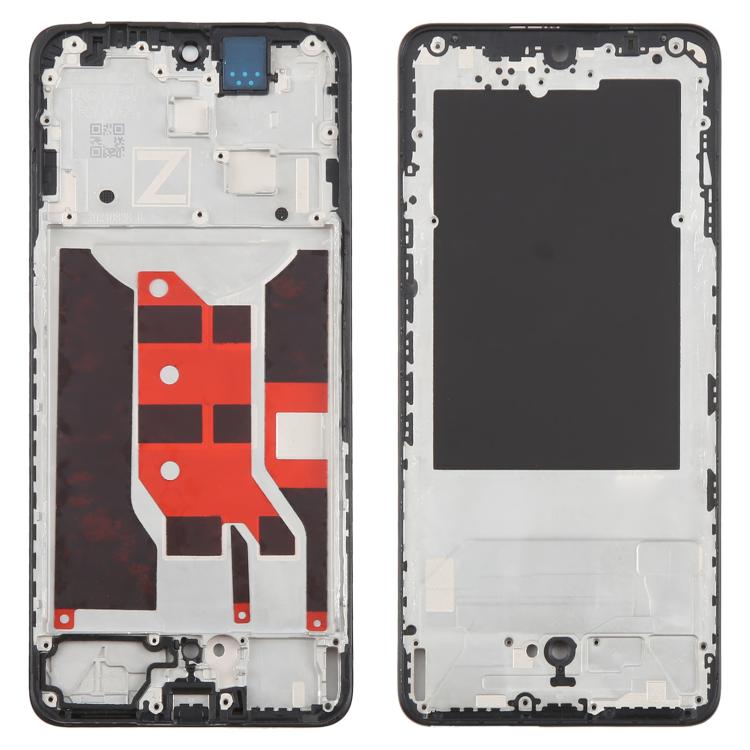 Para OPPO Reno12 F 4G CPH2687 Carcasa frontal LCD Marco Placa de bisel