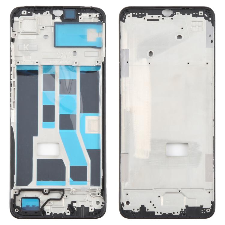 Para Realme C53 India RMX3762 Carcasa frontal LCD Marco Placa de bisel