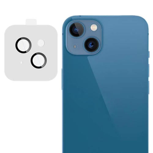 Funda para iPhone 13/13 mini con película de cristal imak para lente de cámara trasera, versión exclusiva con autoposicionamiento