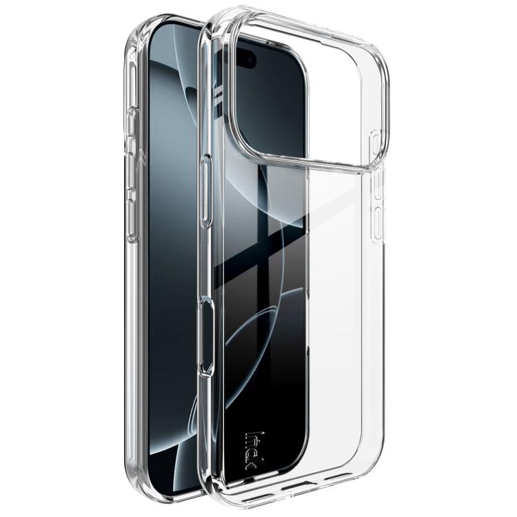 Funda de TPU transparente a prueba de golpes para iPhone 17 Pro, serie imak UX-10 (transparente)