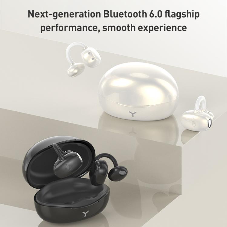 Auriculares inalámbricos Bluetooth ZGA GS24 con clip para la oreja (negros)