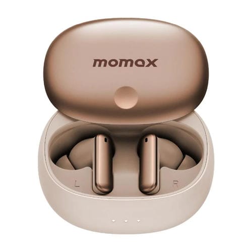 Auriculares inalámbricos MOMAX 1-Vibe Lite con cancelación de ruido BT5.4 (dorados)