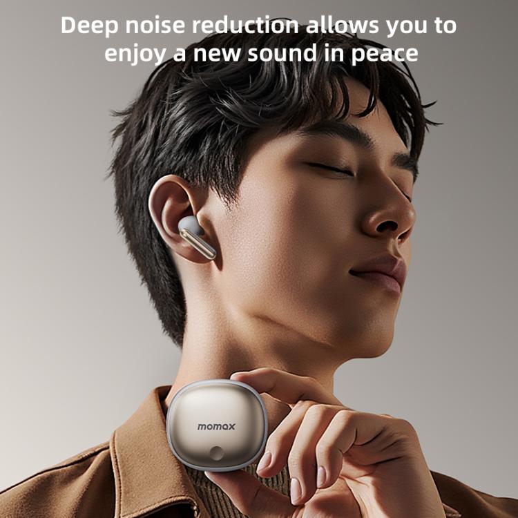 Auriculares inalámbricos MOMAX 1-Vibe Lite con cancelación de ruido BT5.4 (titanio)