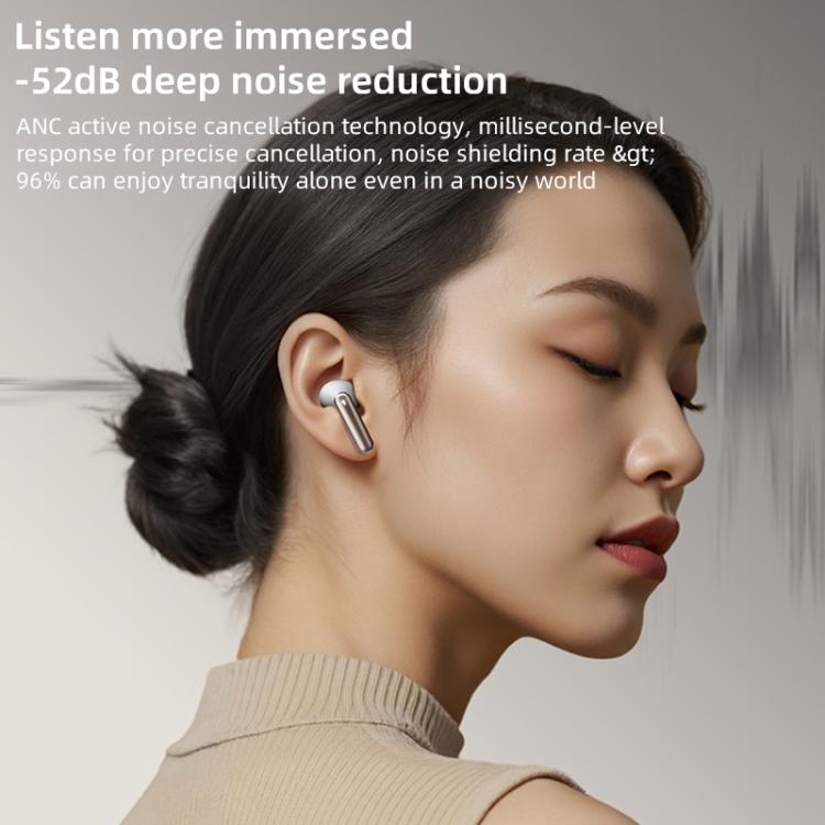 Auriculares inalámbricos MOMAX 1-Vibe Lite con cancelación de ruido BT5.4 (titanio)