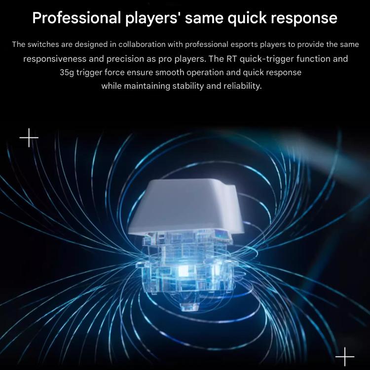 Teclado inalámbrico Logitech G PRO X TKL RAPID interruptores magnéticos (Blanco)