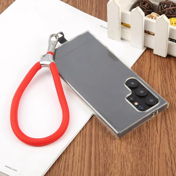 8mm Adjustable Silver Buckle Wrist Short Strap Anti-lost Mobile Phone Lanyard(Yellow Colorful)