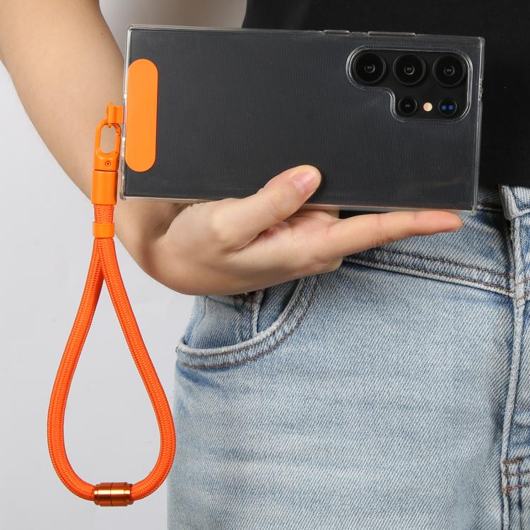 7mm 3 in 1 Threaded Adjustable Crossbody Mobile Phone Lanyard(Sapphire Blue)