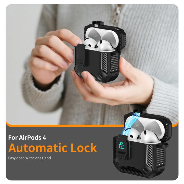 Estuche magnético MagSafe bicolor para AirPods Pro 2 con soporte y cierre de seguridad (negro y verde)