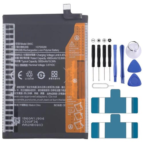 Reemplazo de batería BN5C de 5000 mAh para Xiaomi Poco M4 Pro 5G