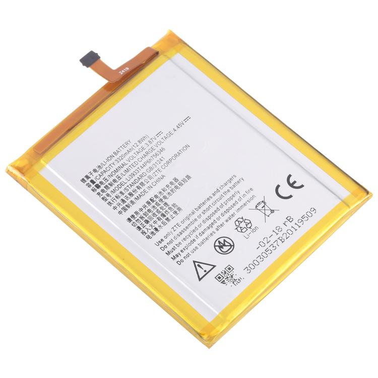 Batería de repuesto Li3933T44P6h756346 de 3320 mAh para ZTE Axon 7 / 7S A2017