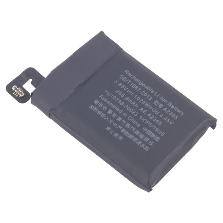 Reemplazo de batería para Apple Watch Series 6 de 40 mm A2345 de 265,9 mAh