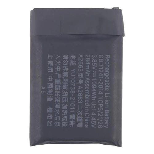 Reemplazo de batería A2663 de 284 mAh para Apple Watch Series 7 de 41 mm