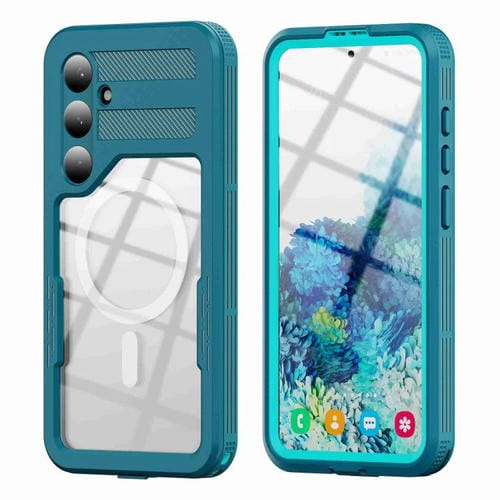 Funda RedPepper con triple protección MagSafe IP68 para Samsung Galaxy S24+ 5G (azul)
