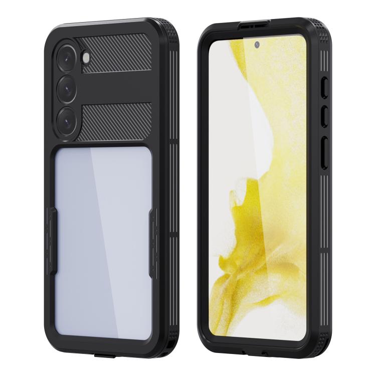 Funda impermeable RedPepper IP68 triple para Samsung Galaxy S23+ 5G (negra)