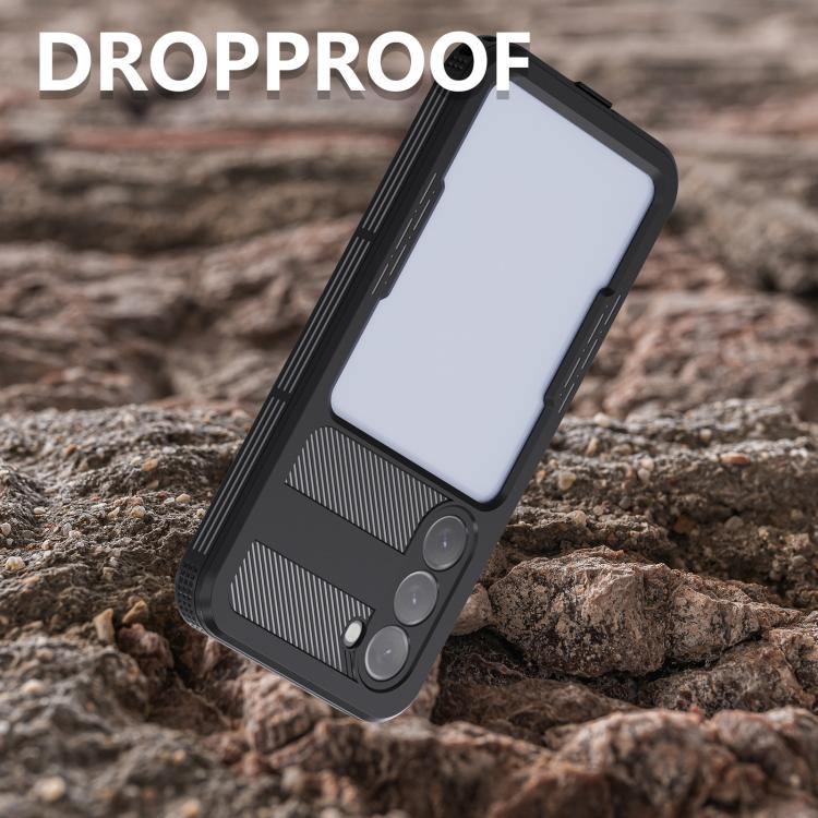 Funda impermeable RedPepper IP68 triple para Samsung Galaxy S23+ 5G (negra)