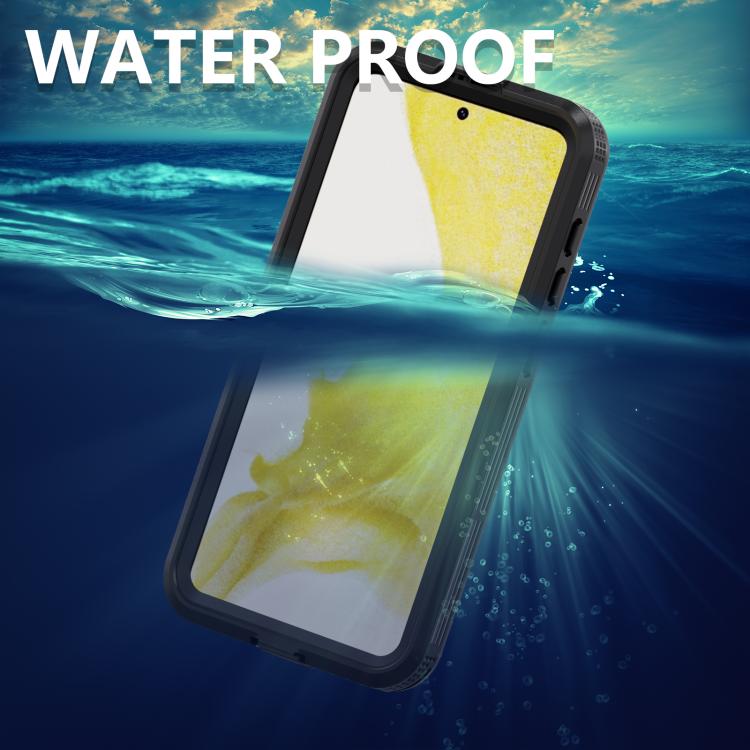 Funda impermeable RedPepper IP68 triple para Samsung Galaxy S23+ 5G (negra)