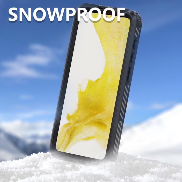 Funda impermeable RedPepper IP68 triple para Samsung Galaxy S23+ 5G (negra)