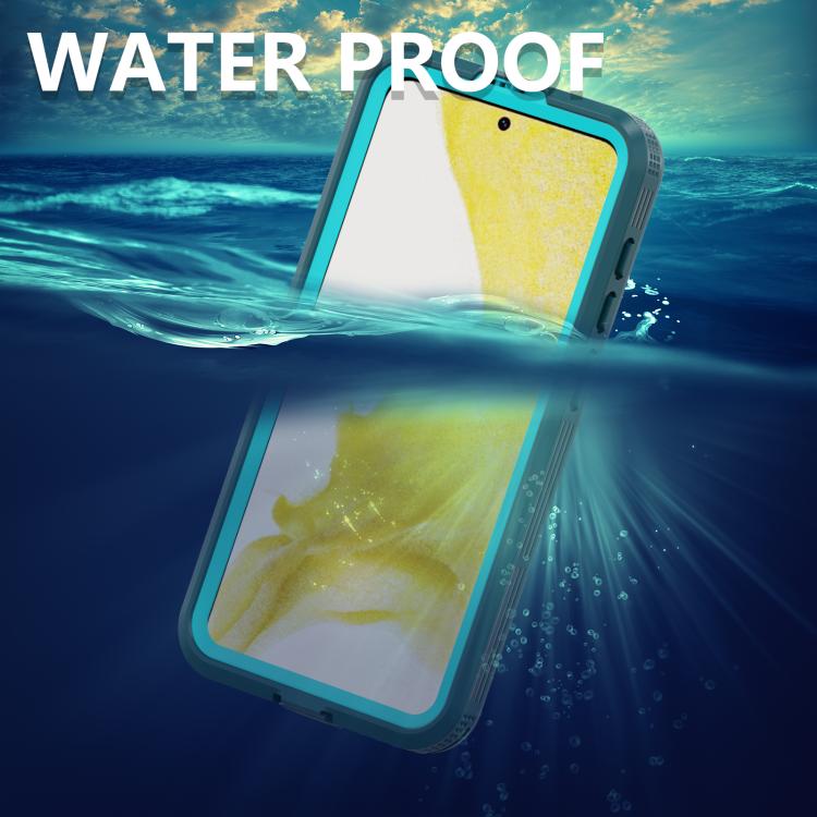 Funda impermeable RedPepper IP68 triple para Samsung Galaxy S23+ 5G (azul)