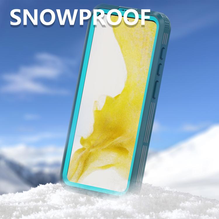 Funda impermeable RedPepper IP68 triple para Samsung Galaxy S23+ 5G (azul)