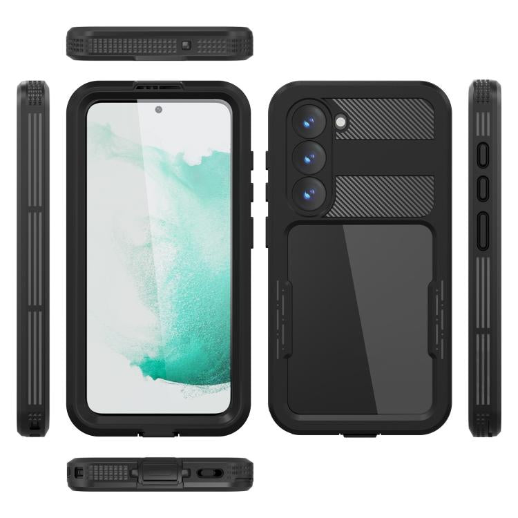 Funda impermeable RedPepper IP68 para Samsung Galaxy S23 5G (negra)