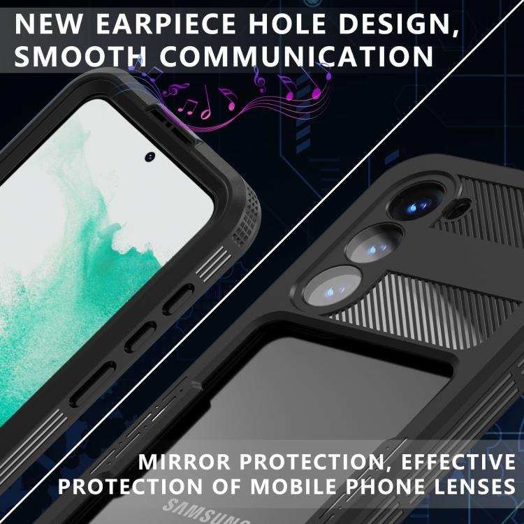 Funda impermeable RedPepper IP68 para Samsung Galaxy S23 5G (negra)