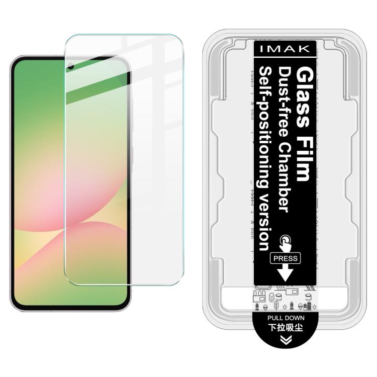Para Samsung Galaxy A36 5G / A56 5G imak Localizador de cámara libre de polvo Serie H Película de vidrio templado