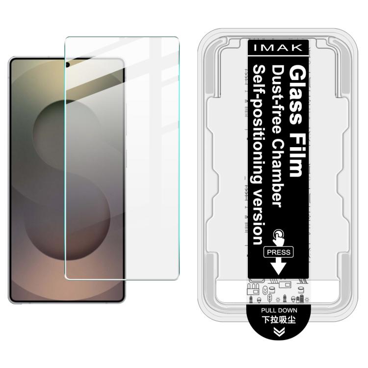 Para Samsung Galaxy S25 Ultra 5G imak Localizador de cámara libre de polvo Serie H Película de vidrio templado