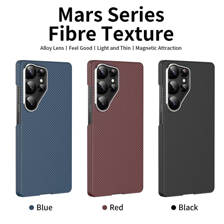 Funda magnética de nanofibra MagSafe para Samsung Galaxy S25 Ultra 5G (negra)