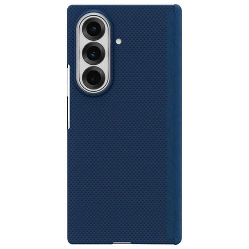 Funda magnética de nanofibra MagSafe para Samsung Galaxy Z Fold7 5G (azul)