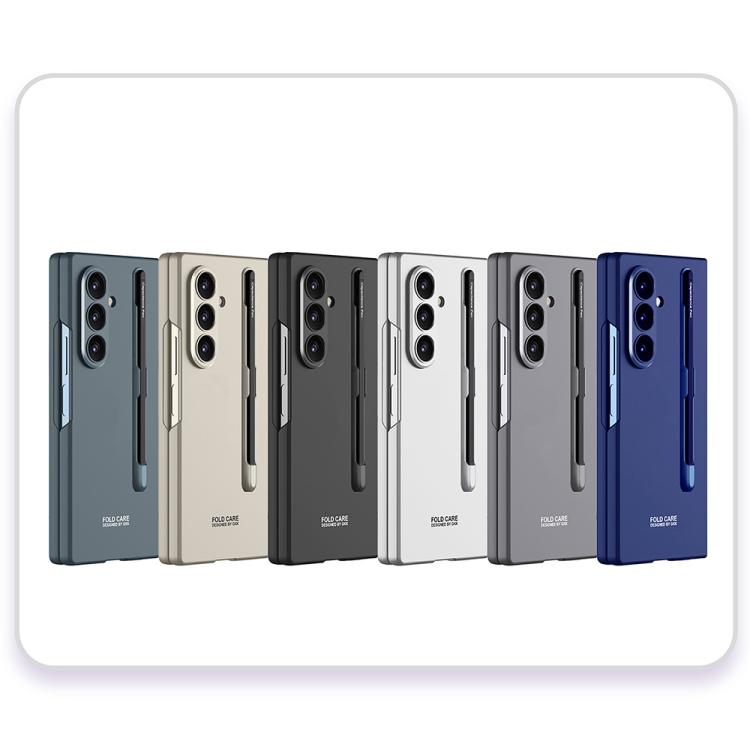 Funda ultrafina GKK para Samsung Galaxy Z Fold7 5G con ranura para bolígrafo (no incluye bolígrafo) (verde)