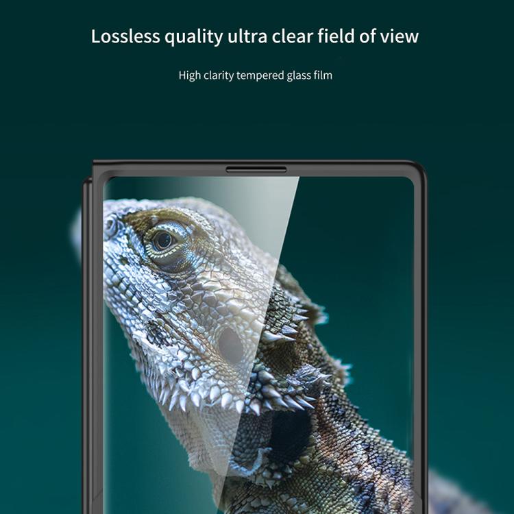 Funda ultrafina GKK para Samsung Galaxy Z Fold7 5G con ranura para bolígrafo (no incluye bolígrafo) (verde)
