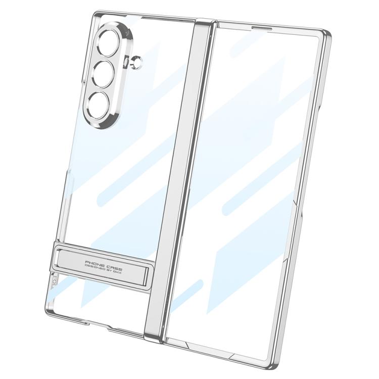 Funda magnética integrada Triumph Phantom con soporte para Samsung Galaxy Z Fold7 5G GKK (gris titanio)